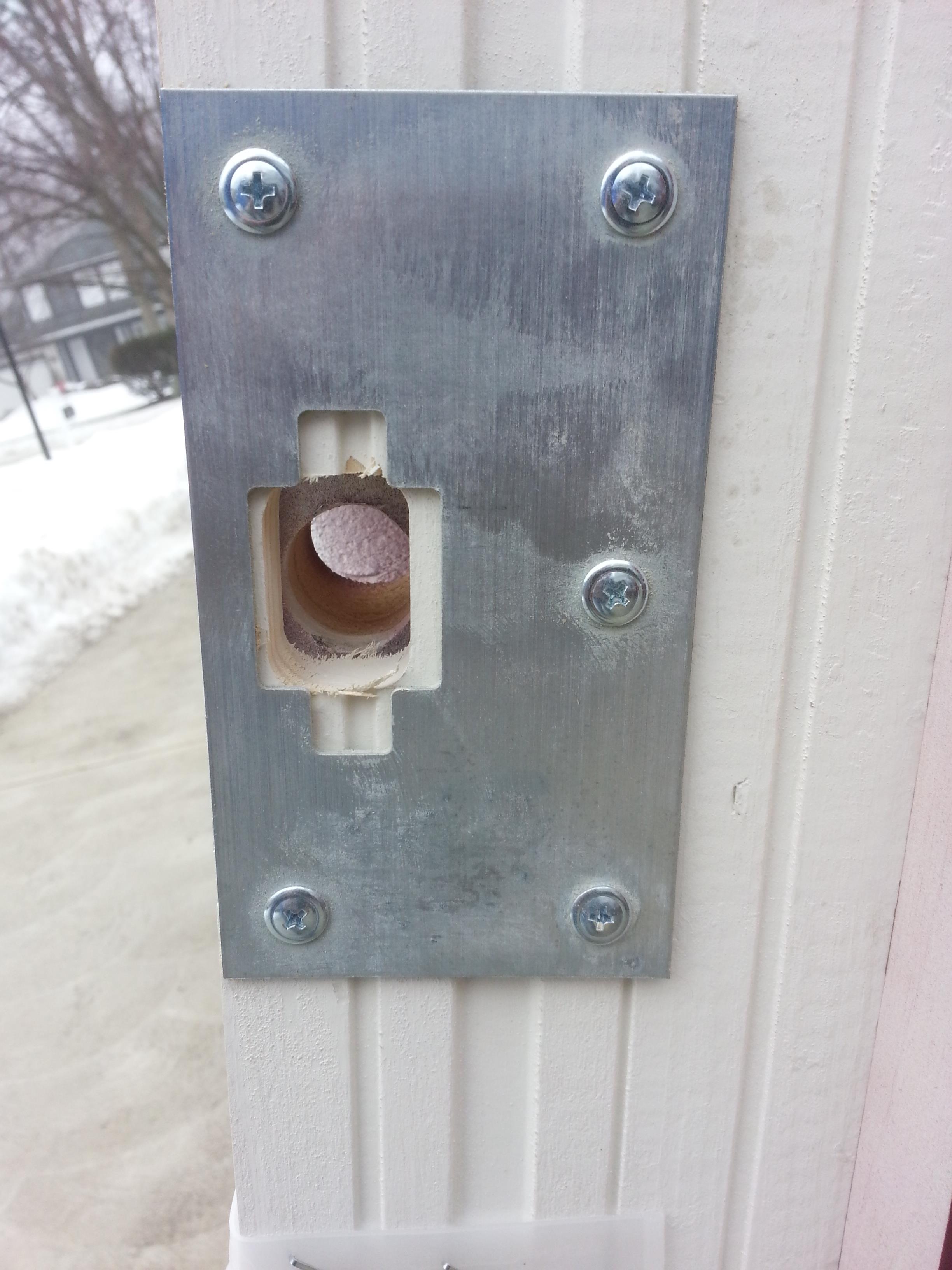 door security plate