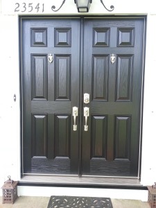 Double French entry door Westlake Ohio