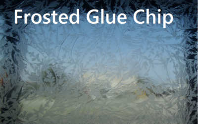 Cleveland Kitchen Cabinet Glass Frosted Glue Chip