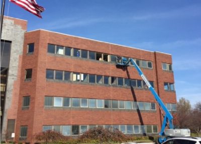 Commercial Window Installation Cleveland Office Building